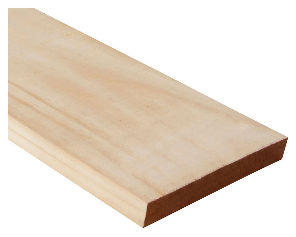 Pack de 96 piezas - Tabla de 1x10" madera cepillada