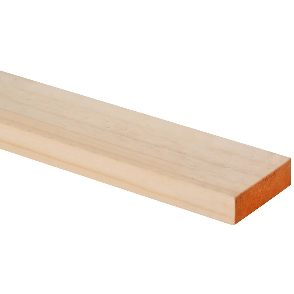 Pack de 384 piezas - Tabla 1x3 madera cepillada