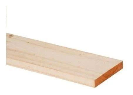 Pack de 216 piezas - Tabla de 1x5" madera cepillada