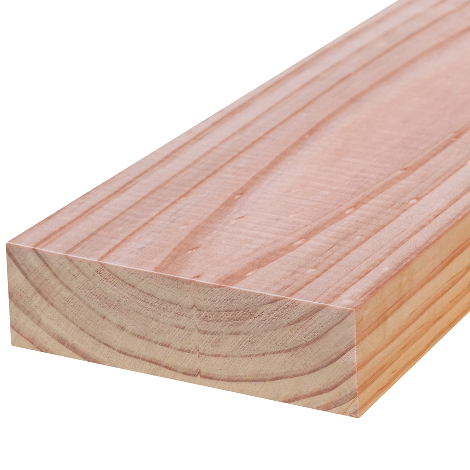 Pack de 96 piezas - Liston de 2x6 madera cepillada